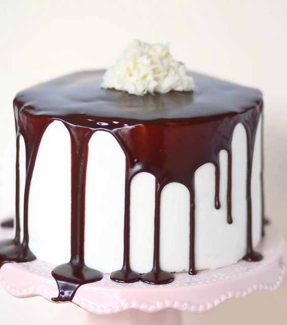 Coconut Mounds Layer Cake Coconut Mounds Layer Cake