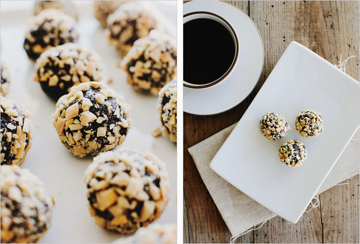 Almond Date Truffles