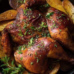 Smoked Paprika and Oregano Roast Chicken