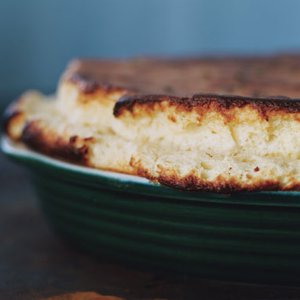 Roasted-Garlic Souffle