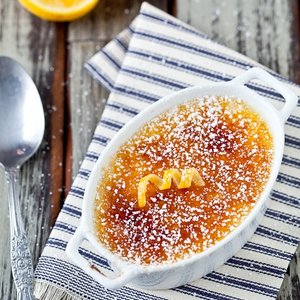 Yuzu Crème Brulees