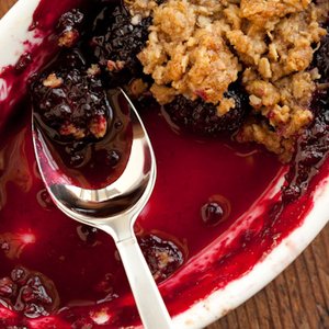 Blackberry Lemon Crisp