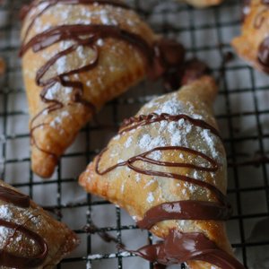 Nutella Cream Cheese Turnovers