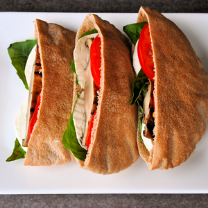 Grilled Portobello Pitas