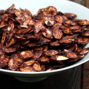 Salt and Cocoa Pumpkin Seeds