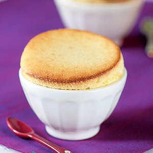 White Chocolate and Lemon Souffles