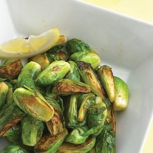 Caramelized Brussels Sprouts with Lemon