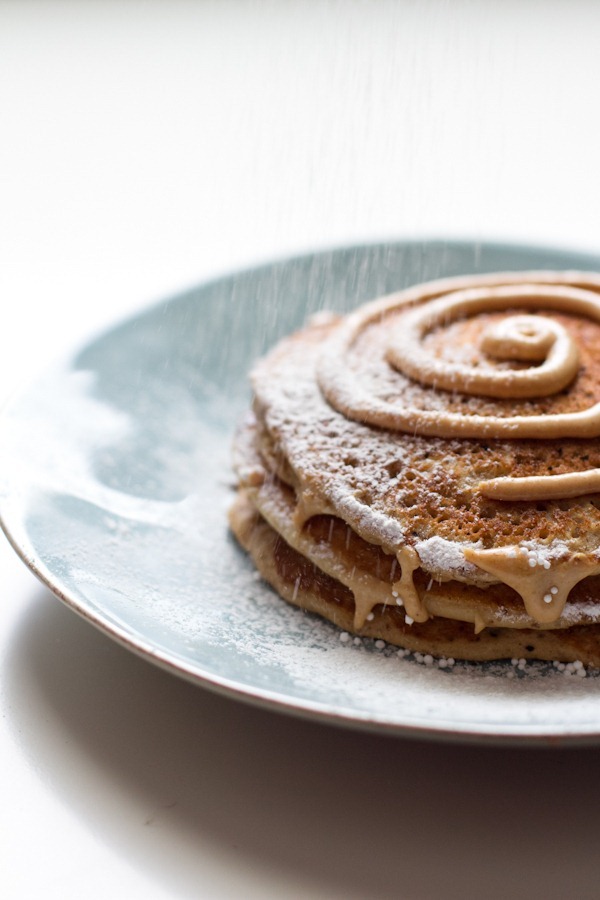 Cinnamon Roll Pancakes