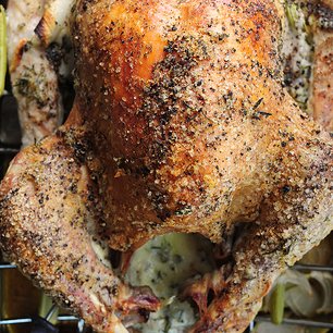 Mayonnaise Roasted Turkey