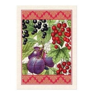 Tea Towel Cotton Currant Design
