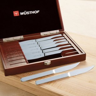 Wusthof 8pcsteak 8-Piece Stainless-Steel Steak Knife Set