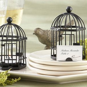 Love Songs Birdcage soy Tea Light/Place Card Holder